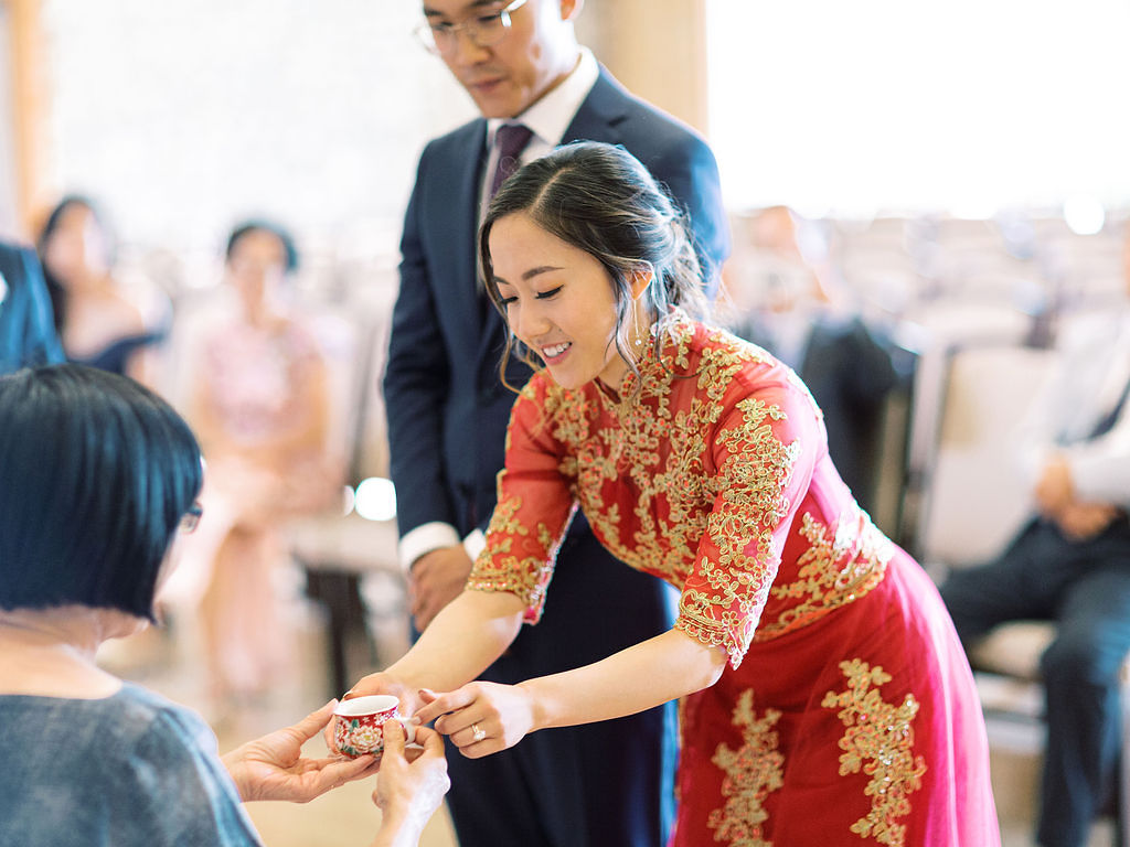 chinese wedding tea ceremony invitation